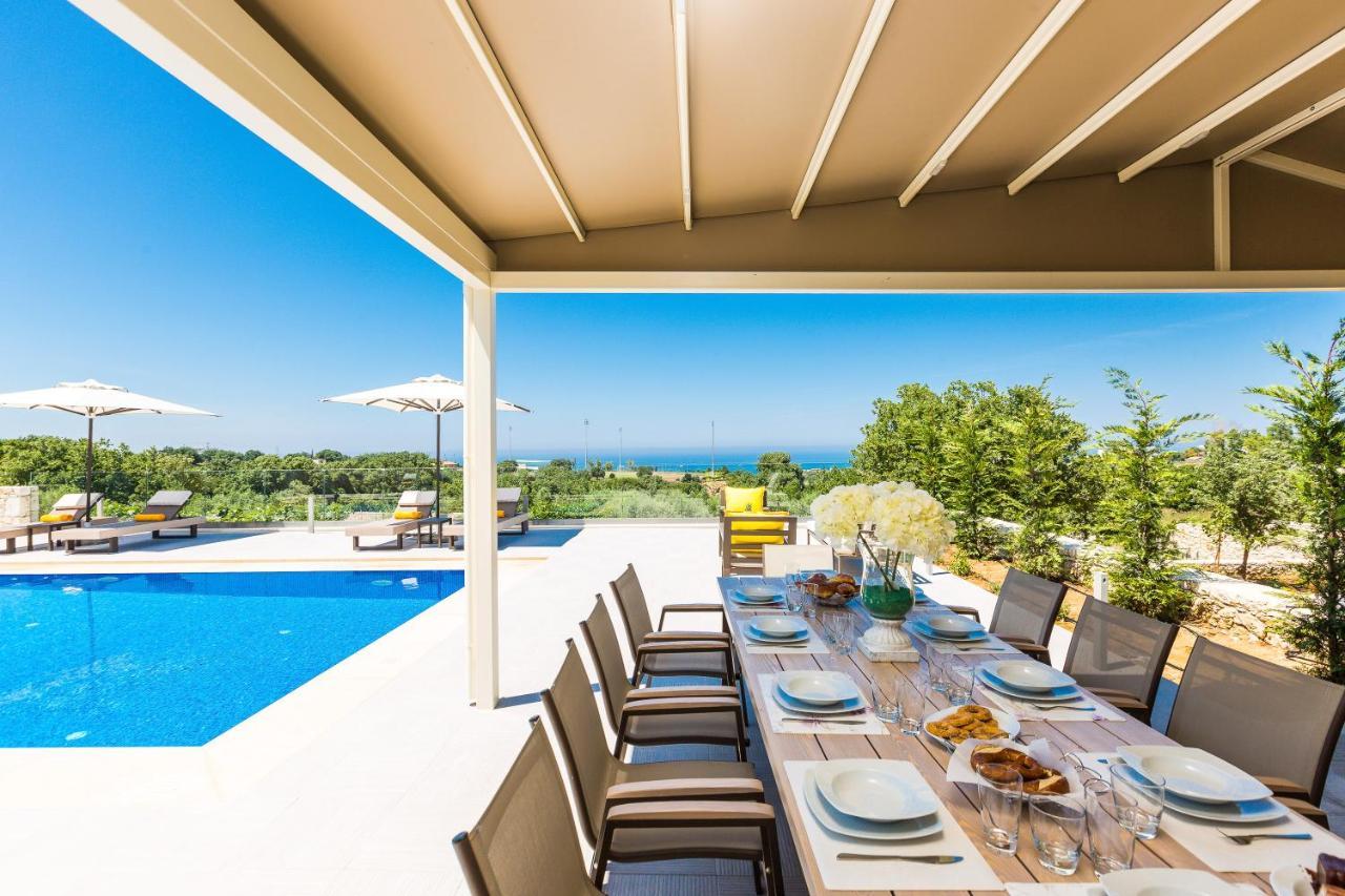 Luxury Cretan Villas With Private Pools Gállos Esterno foto