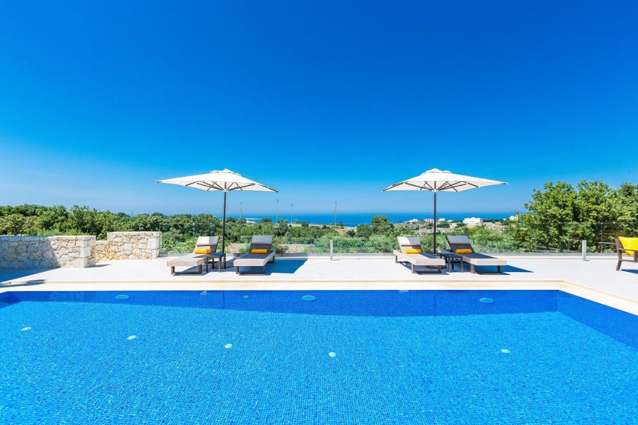 Luxury Cretan Villas With Private Pools Gállos Esterno foto