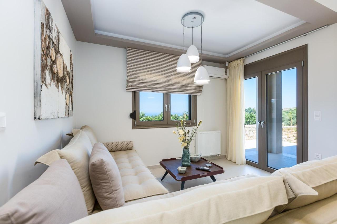 Luxury Cretan Villas With Private Pools Gállos Esterno foto