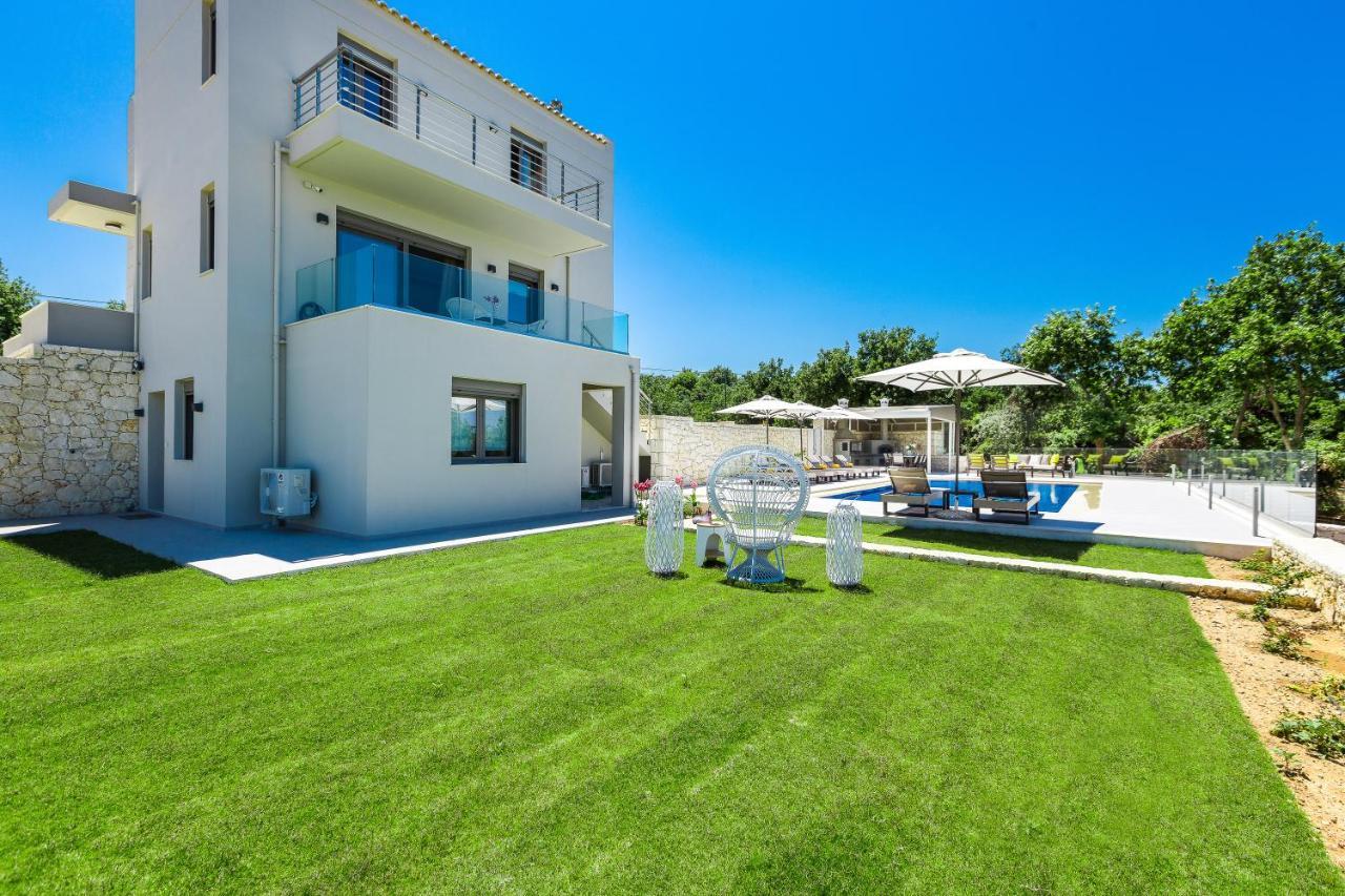 Luxury Cretan Villas With Private Pools Gállos Esterno foto