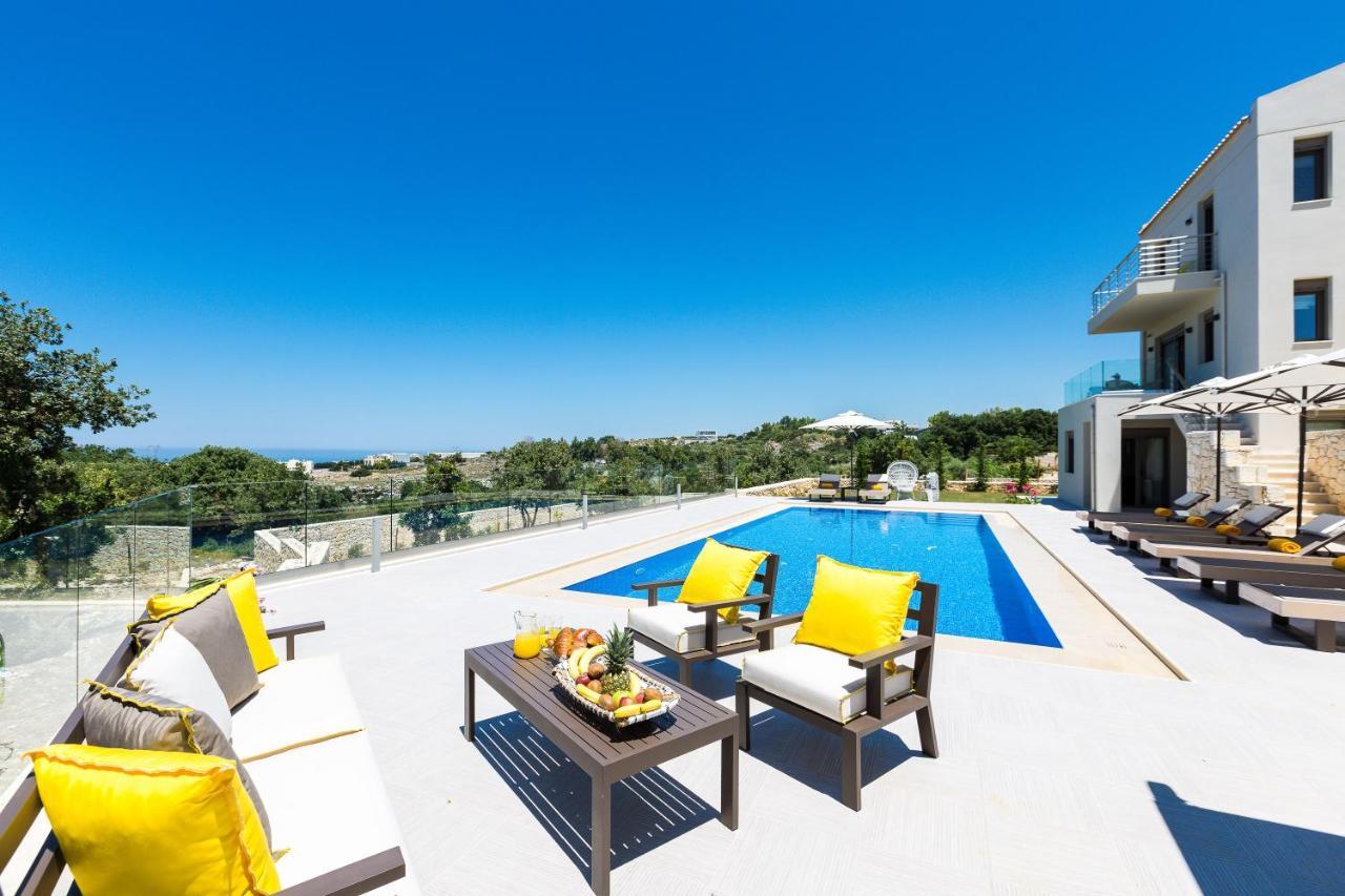 Luxury Cretan Villas With Private Pools Gállos Esterno foto