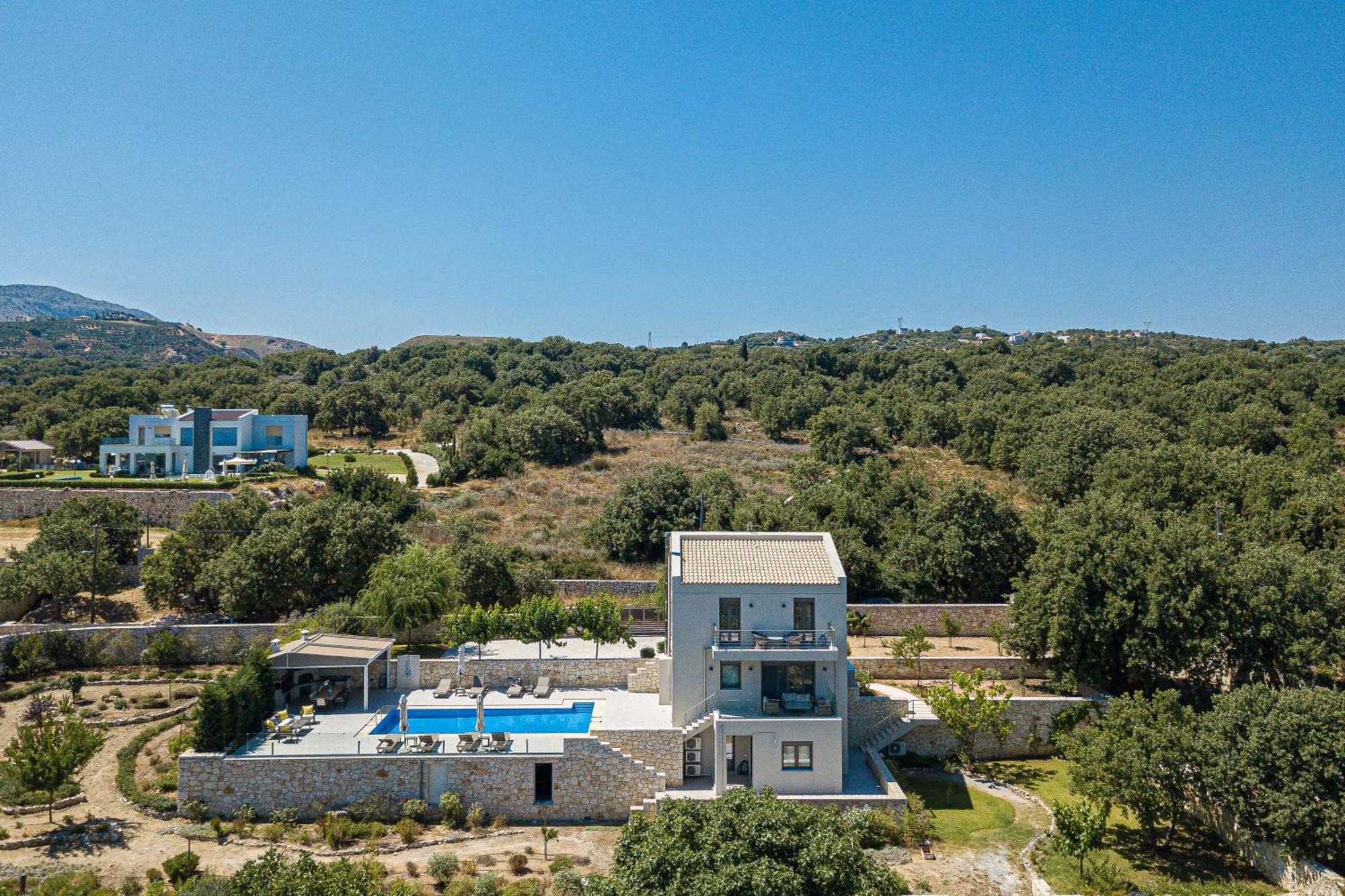 Luxury Cretan Villas With Private Pools Gállos Esterno foto