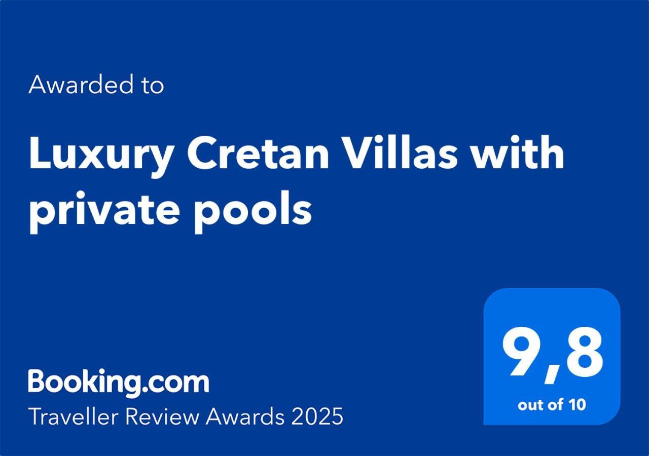 Luxury Cretan Villas With Private Pools Gállos Esterno foto